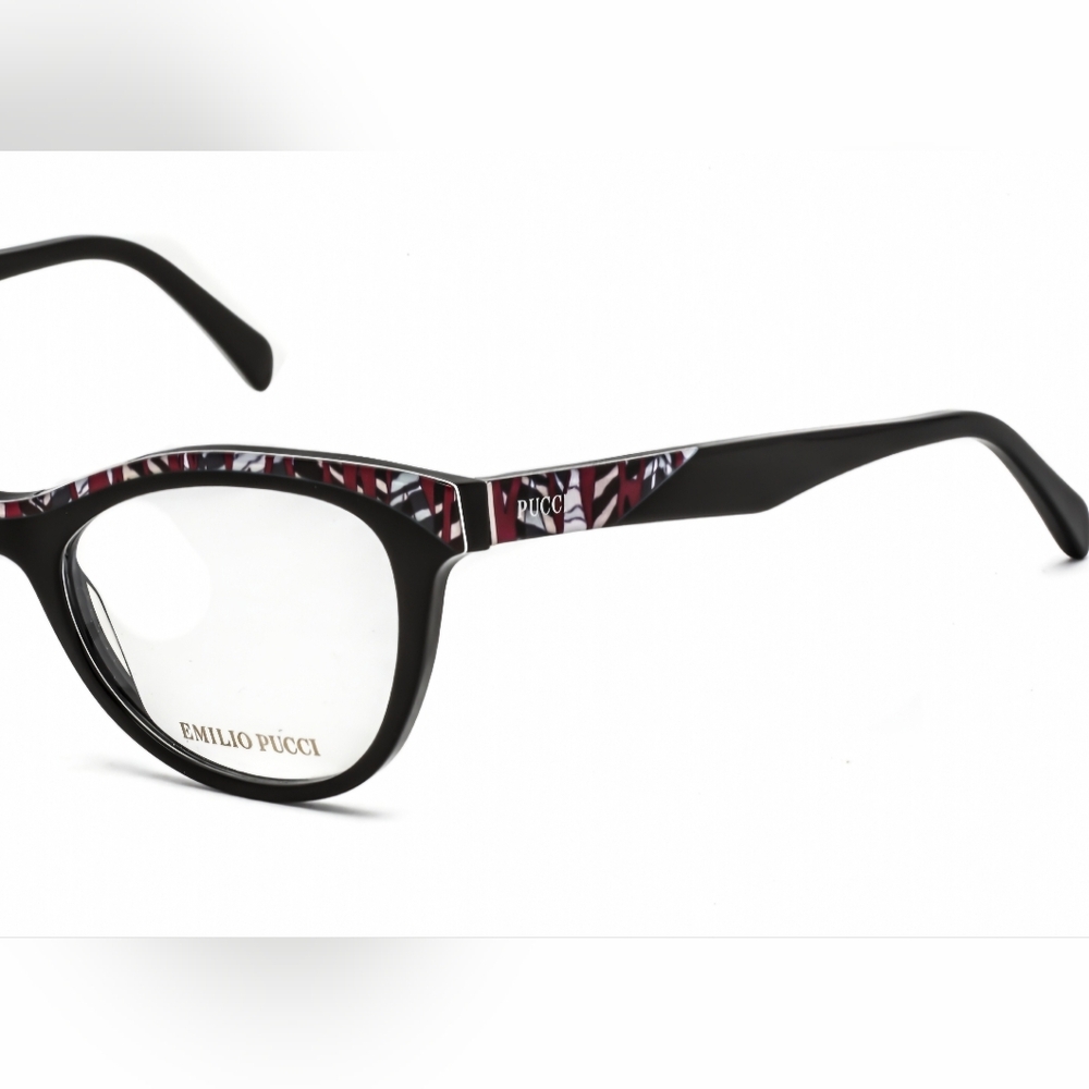 Emilio Pucci Black and Red Glasses Accessories - Picture 4 of 4